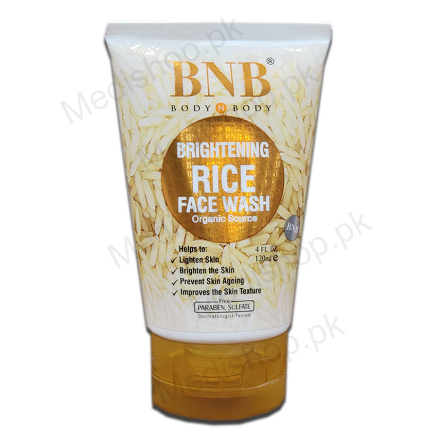 BNB Brightening Rice Face Wash – Medishop.pk