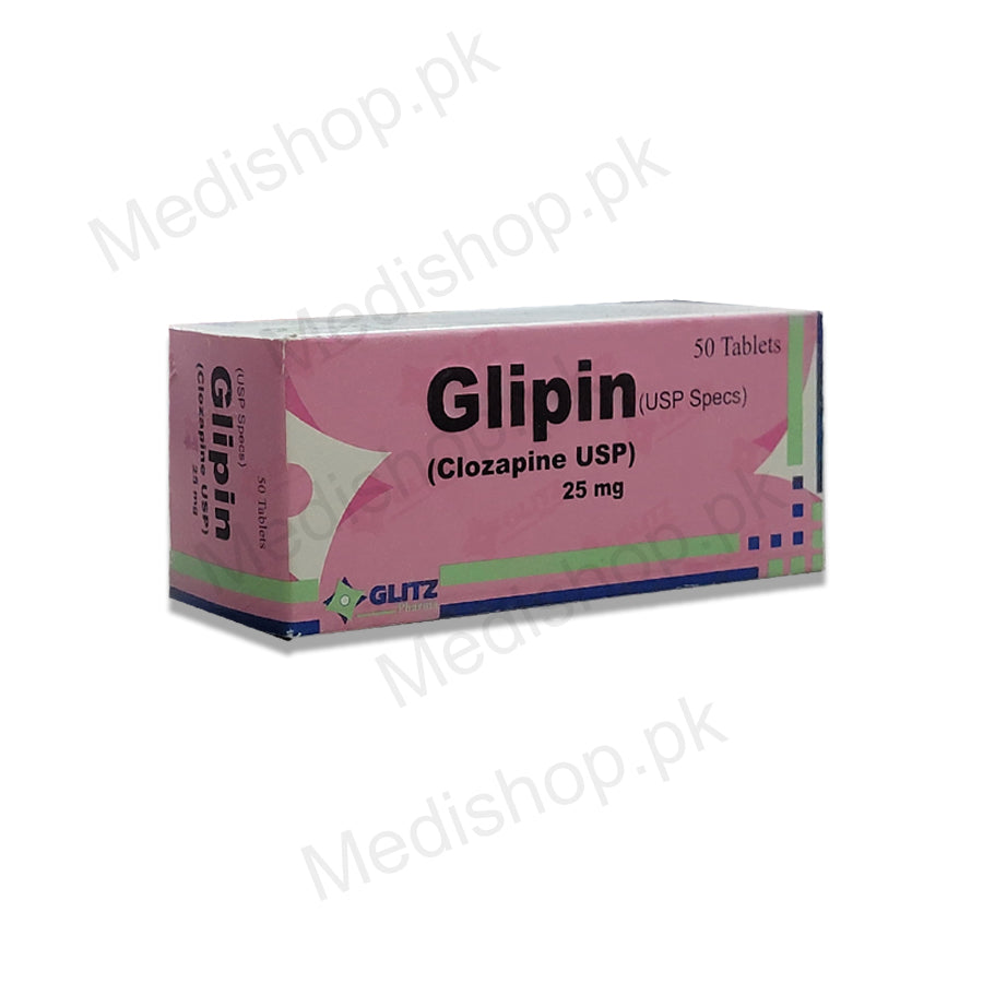 Glipin 25mg tablets – Medishop.pk