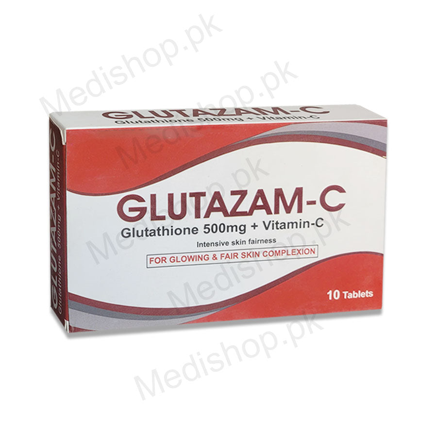 glutathione 500mg price in pakistan Buy tablet Online at Best Glutazam C Tablet
