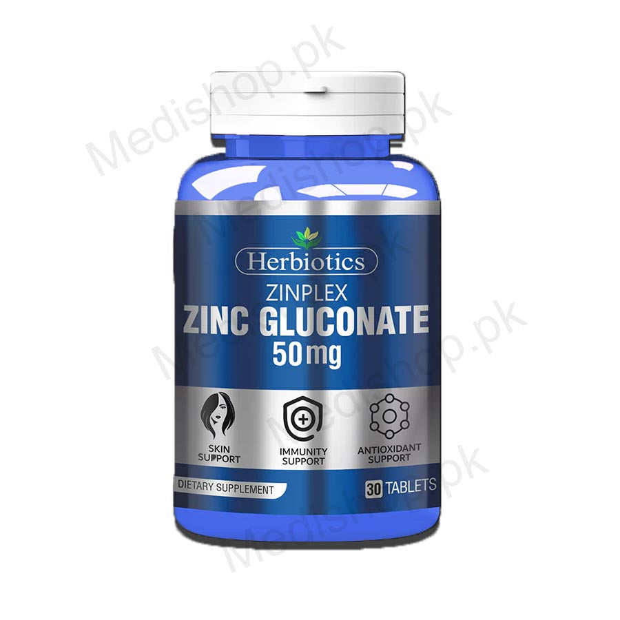 Herbiotics Zinplex (Zinc Gluconate 50MG)