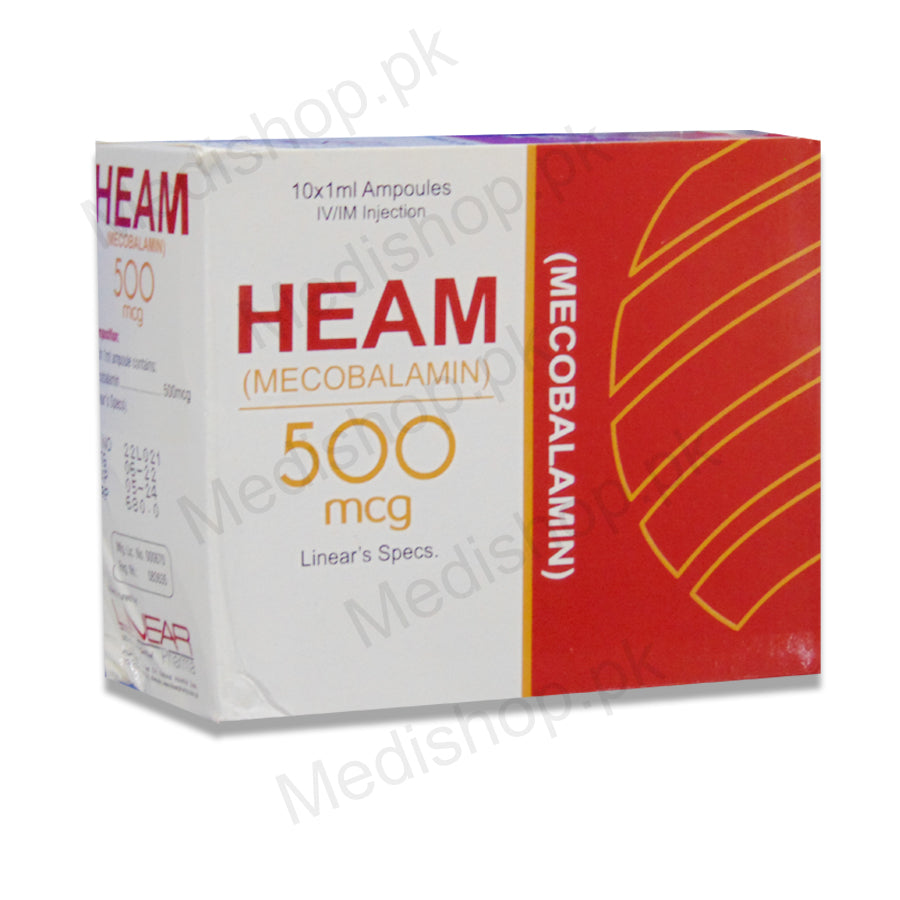 HEAM 500mcg Injection – Medishop.pk
