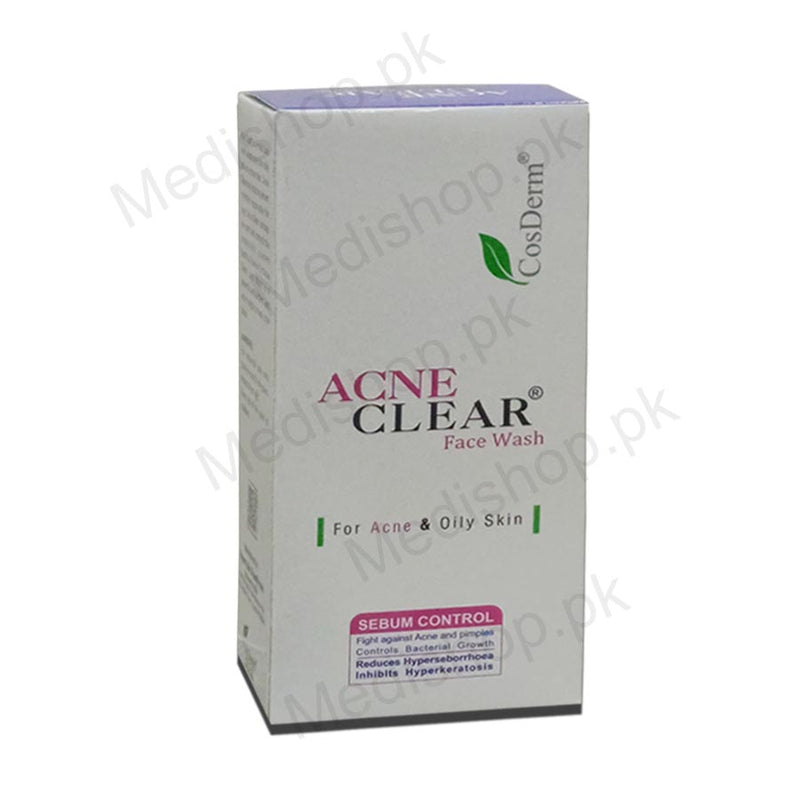 Acne Clear Face Wash 75ml Rayuon Skin Pharma