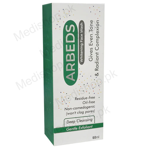 Arbeds-whitening-face-was  radiantcomplexion tulip health care