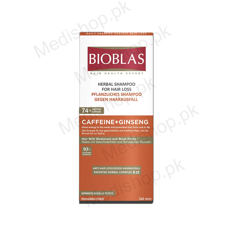 BIOBLAS ANTI HAIR LOSS ENERGY SHAMPOO Asra derm