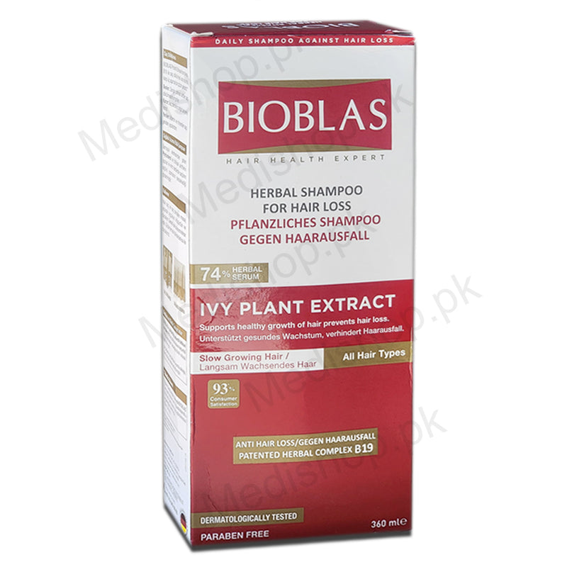 BIOBLASS IVY PLANT EXTRACT HAIR LOSS SHAMPOO Asra derm 