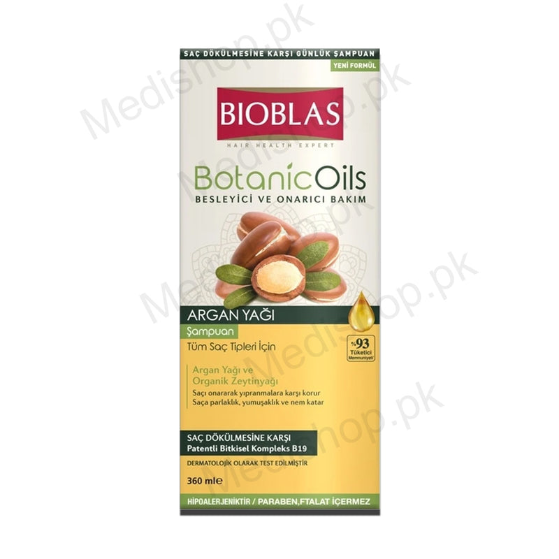 Bioblas Argan Oil Shampoo Asra Derm