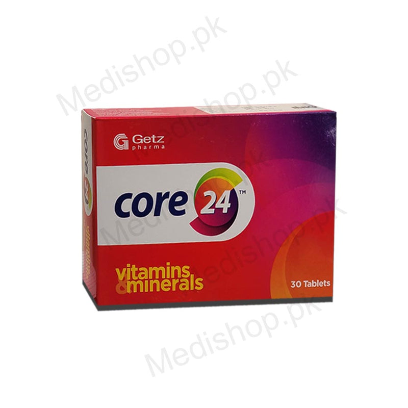 Core Plus Tablets Core 24 Tablets – Medishop.pk
