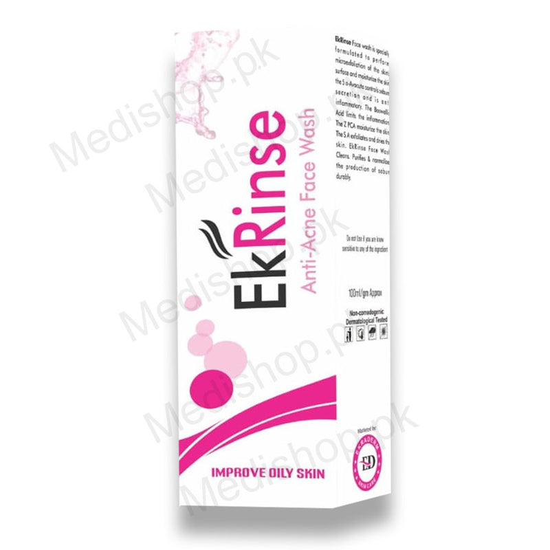 EkRinse Anti Acne Face Wash