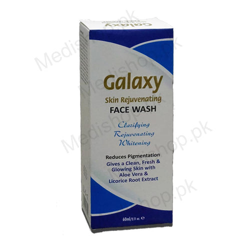 Galaxy skin rejuvenating face wash 60ml galaxy Pharma
