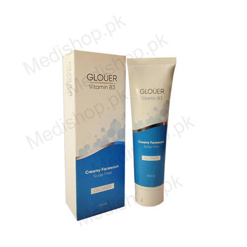 Glouer-vitamin b3 creamy facewash saap free