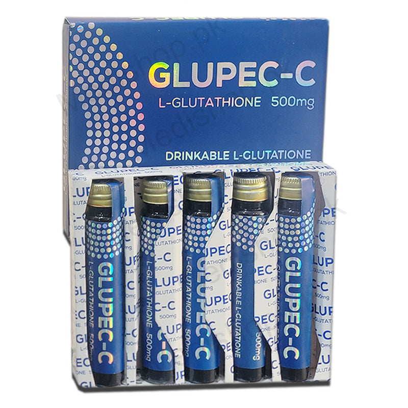 Glupec C 500mg Drinkable L-Glutatione Oral Shots