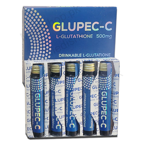 Glupec C 500mg Drinkable L-Glutatione Oral Shots –