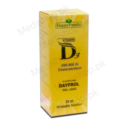 HappyFamily Vitamin D3 Drinkable Solution
