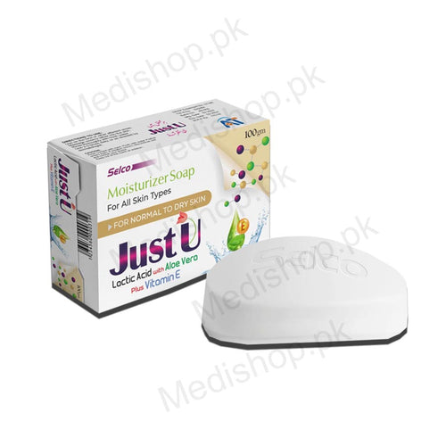 Just U Moisturizer Soap Selco Pharma