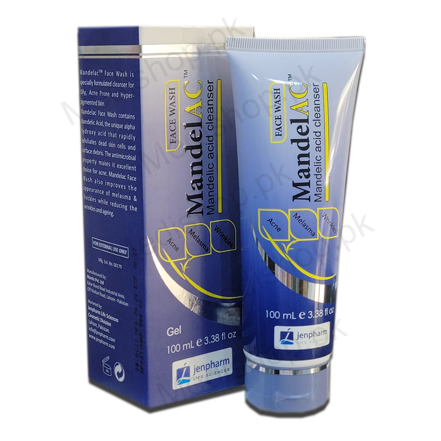 Mandelac Face Wash 100ml – Medishop.pk