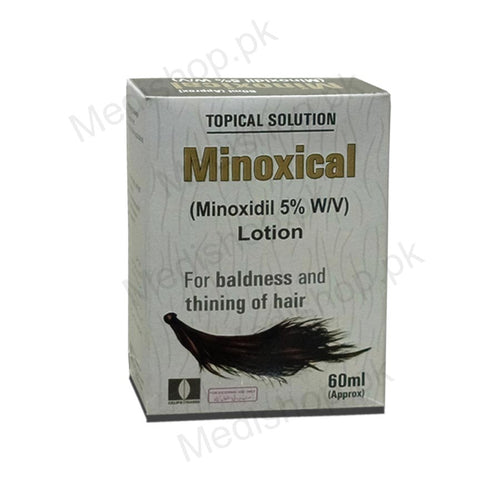 Minoxical topical solution 5% Caliph Pharmaceuticals Pharma