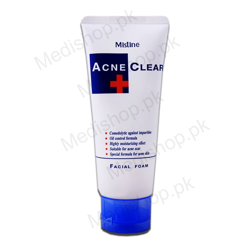 Mistine Acne Clear Facial Foam Thailand