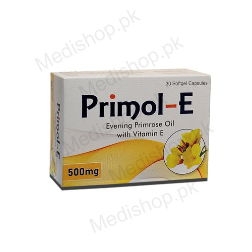 Primol E Capsules 500mg Aurum Health Care Pharma