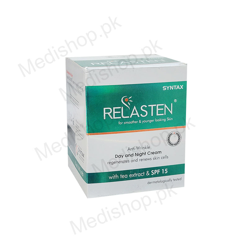 Relasten anti wrinkle day and night cream