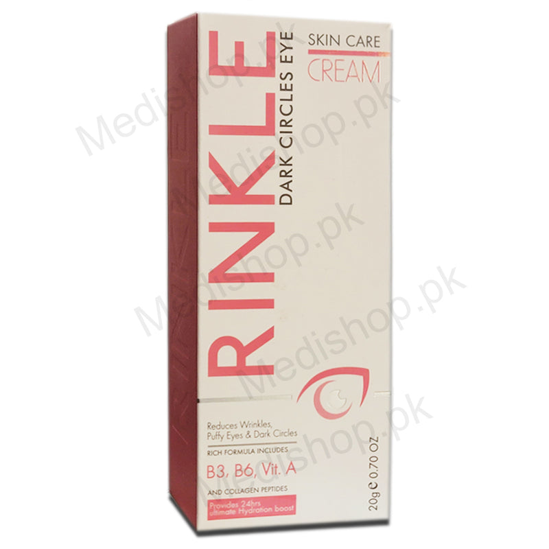 Rinkle skin care cream 20g anti wrinkles skincare treatment wisdom therapeutics