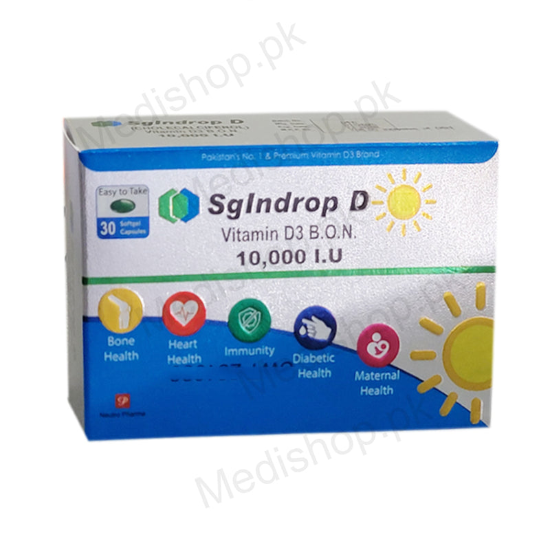 Sgindrop D Softgel 10000IU 30Capsules
