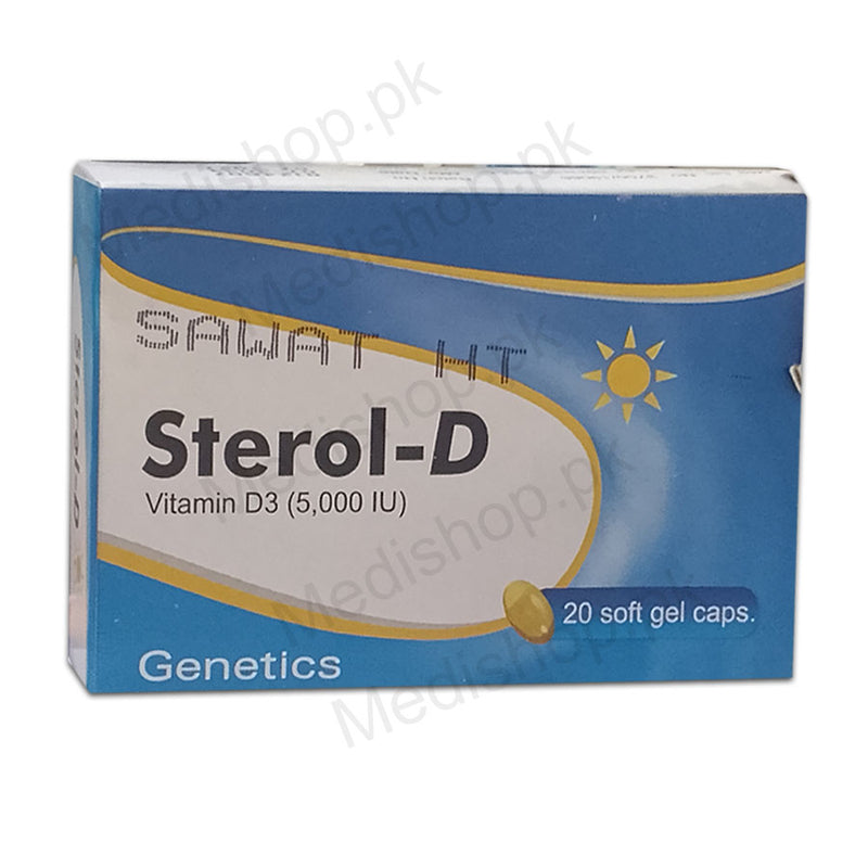 Sterol-D 5000IU Softgel Capsules
