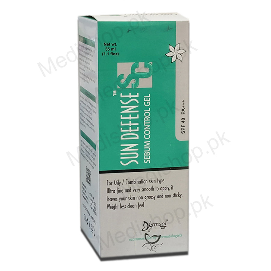 Sun Defense Sun Defense SC Sebum Control SPF 40 gel 45ml – Medishop.pk