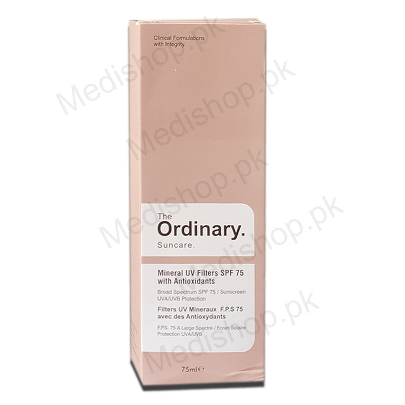 The Ordinary Mineral Uv Filters Spf 75 With Antioxidants