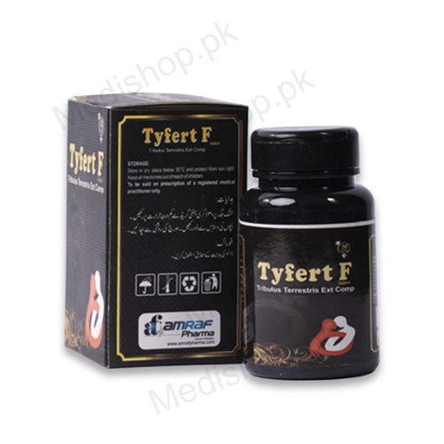 Tyfert F tablets Tribulus Terrestis men sexual health wellness amraf pharma