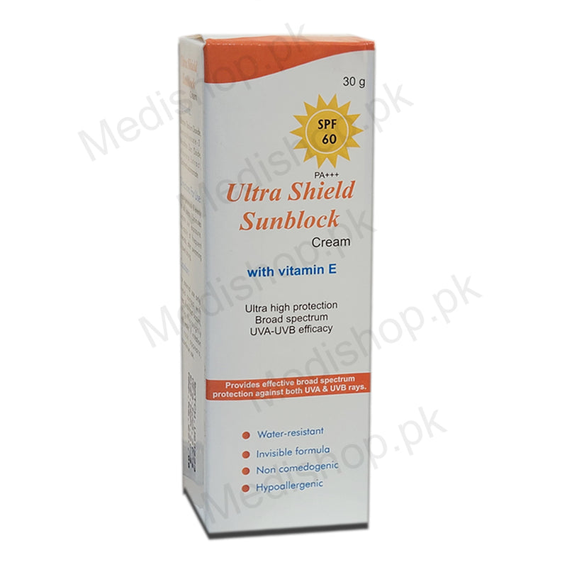 Ultra Shield Sunblock Cream SPF60