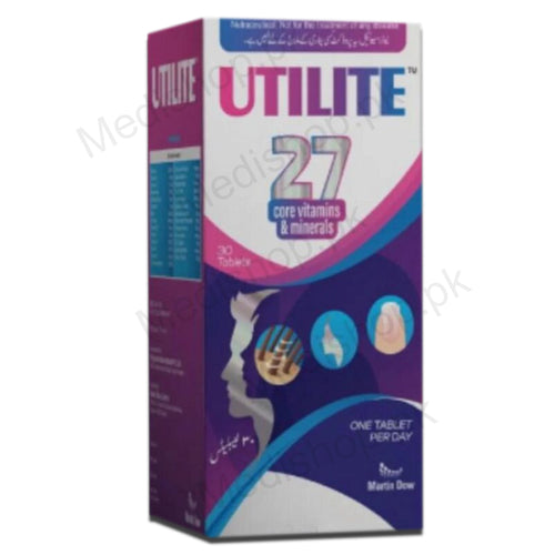 Utilite 27 Core Vitamins & Minerals Tablets