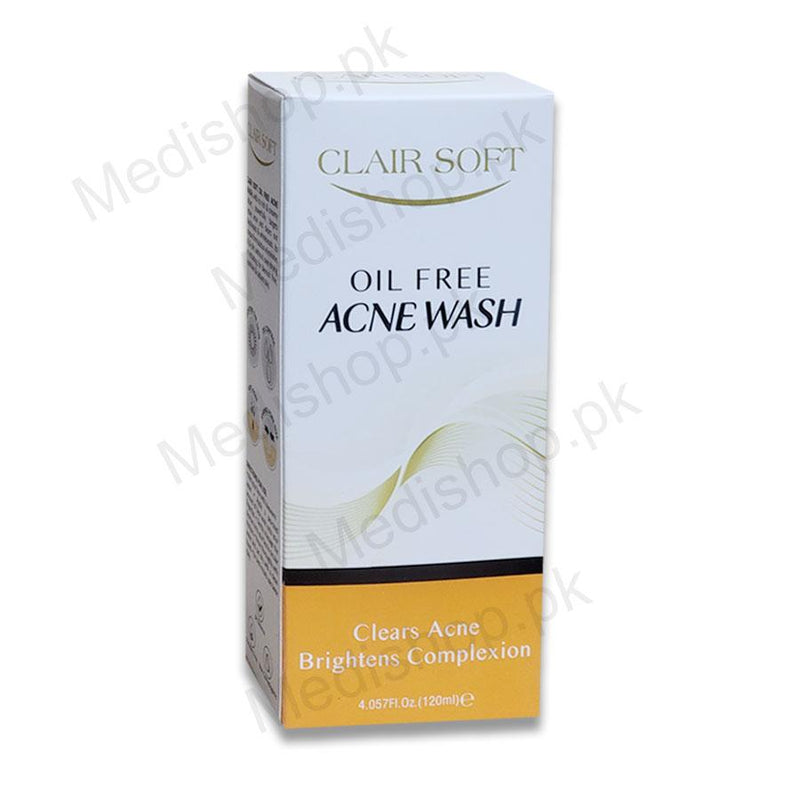 Clair Soft Oil Free Acne Wash 120ml