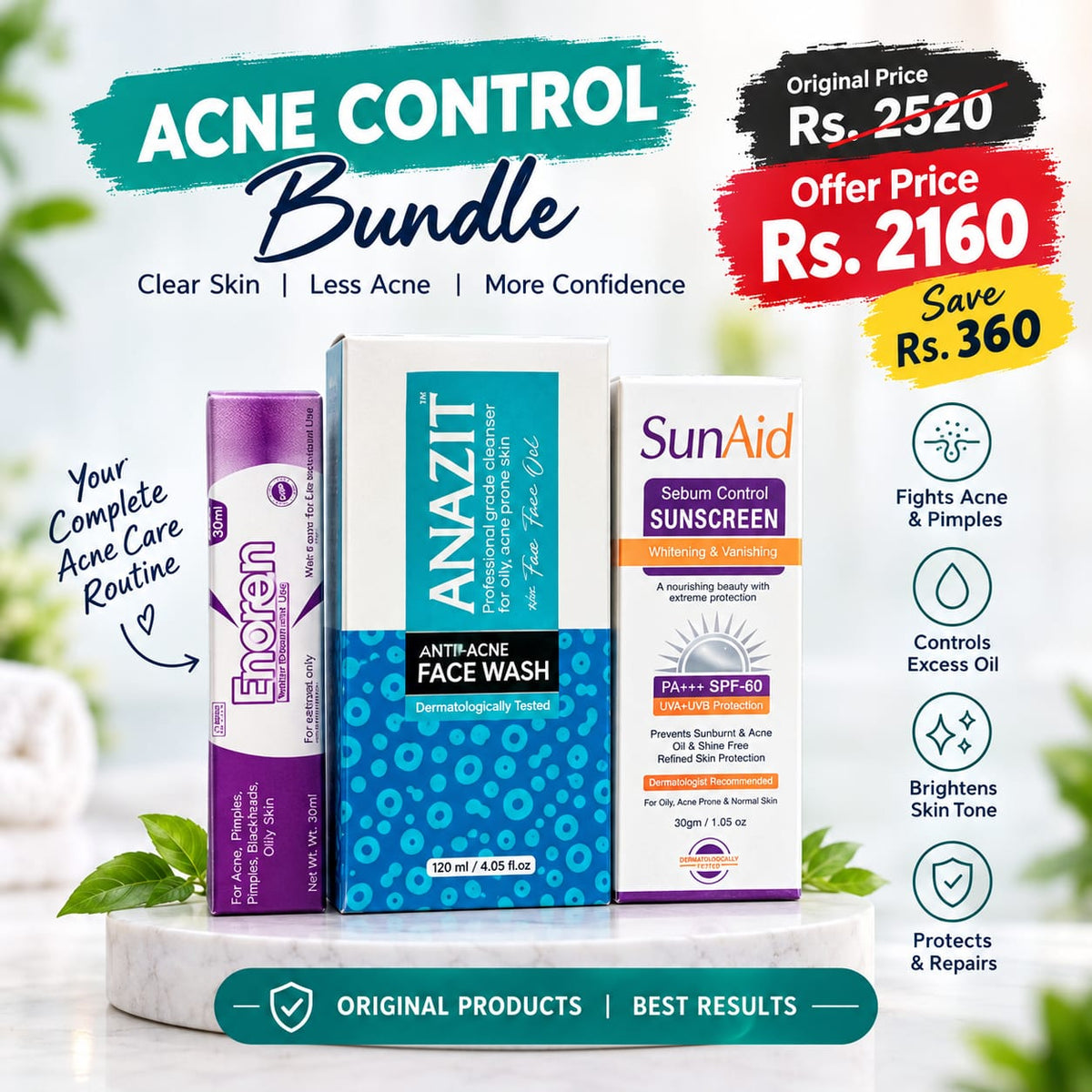 Acne Control Bundle