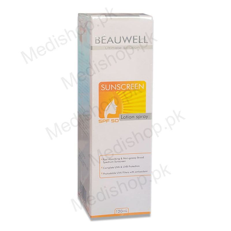 Beauwell  SunScreen SPF50 Lotion Spray