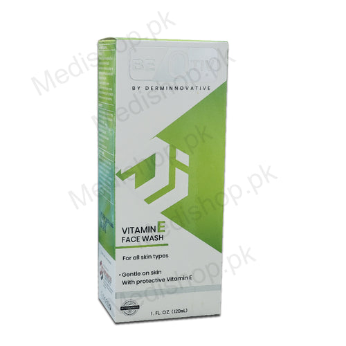 beotiv byderm innovative vitamin e face wash 12ml derm innovative