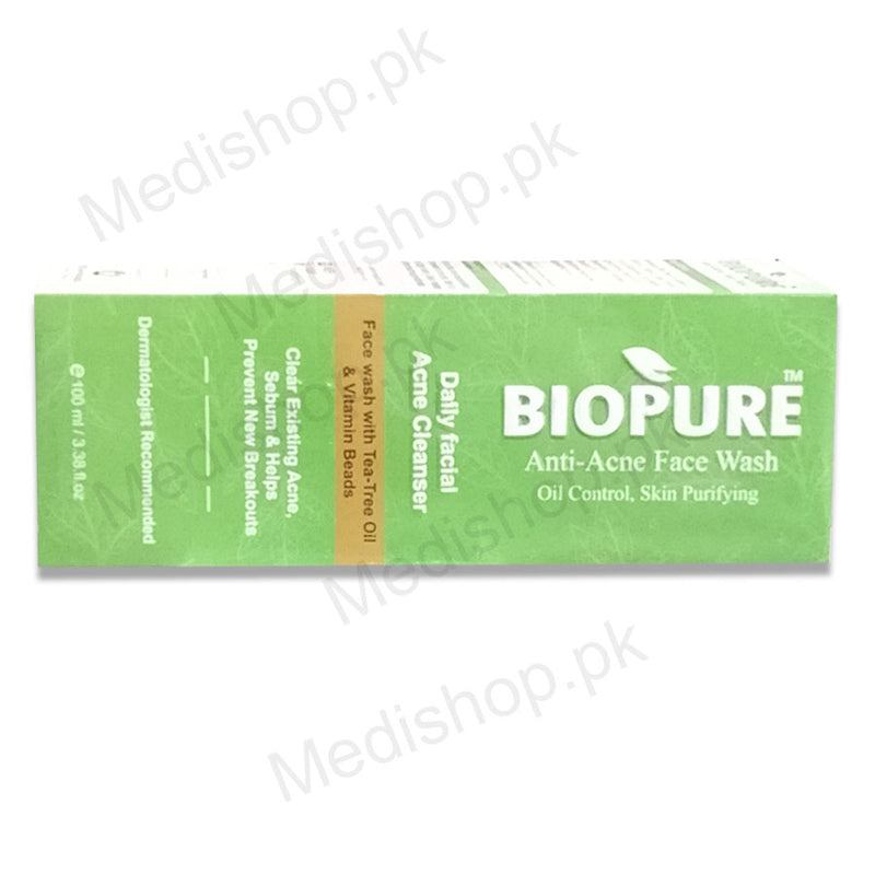 Biopure Anti Acne Face Wash