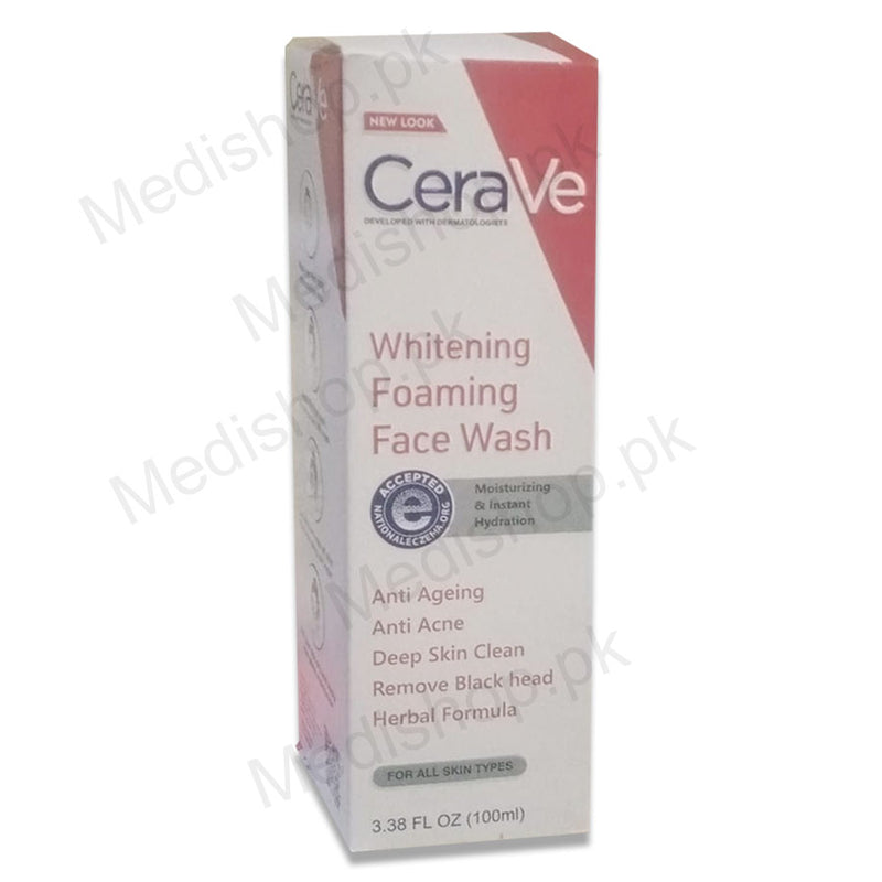 Cerave Whitening Foaming Face Wash