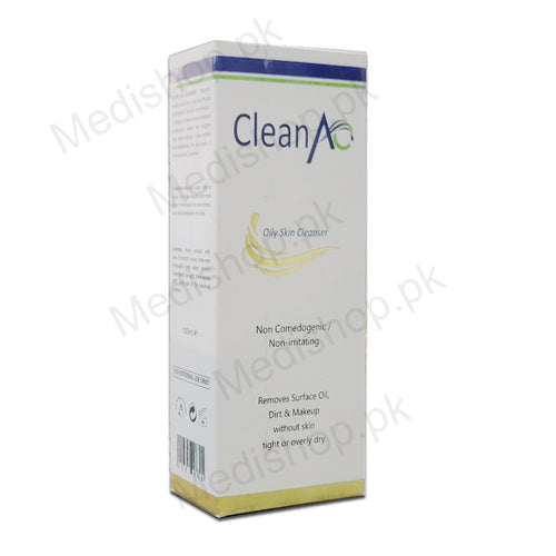 cleanac oily skin cleanser 100ml syntax pharma