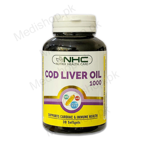 NHC Cod Liver Oil Softgel