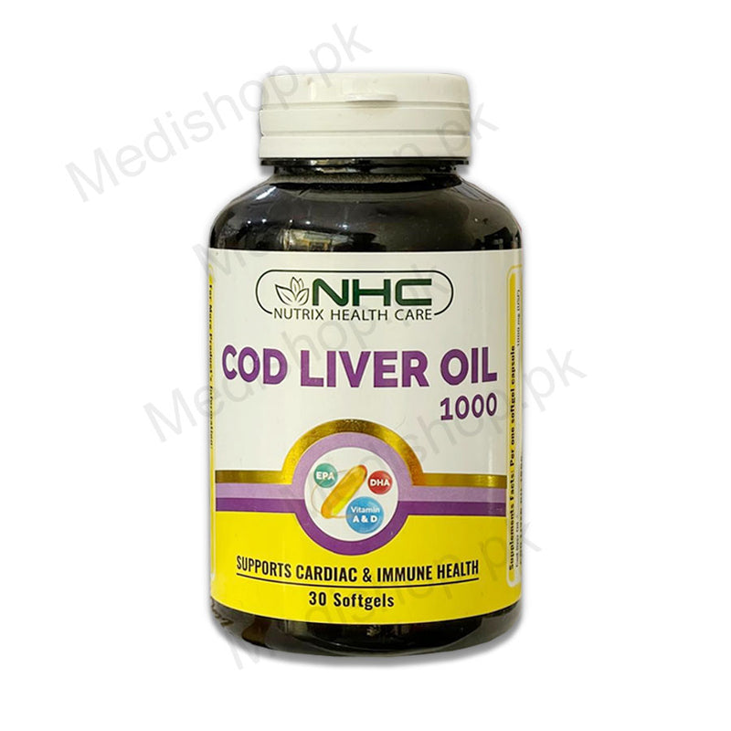 NHC Cod Liver Oil Softgel