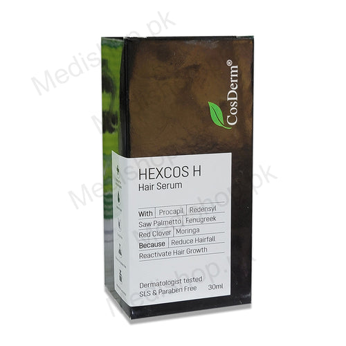 cos-derm hexcos h hair serum 30ml reduce hairfall