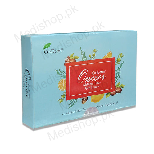 cosderm onecor whitening soap face and body