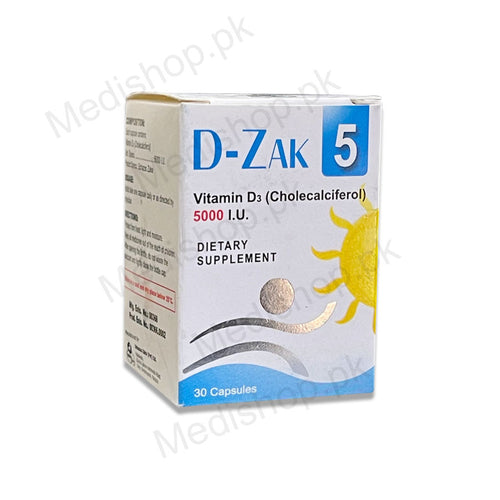 D-Zak 50 Capsule 5000 IU