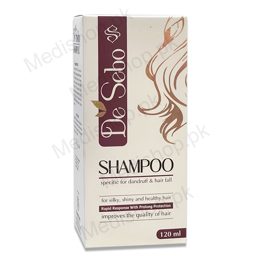 De-Sebo Shampoo 120ml – Medishop.pk