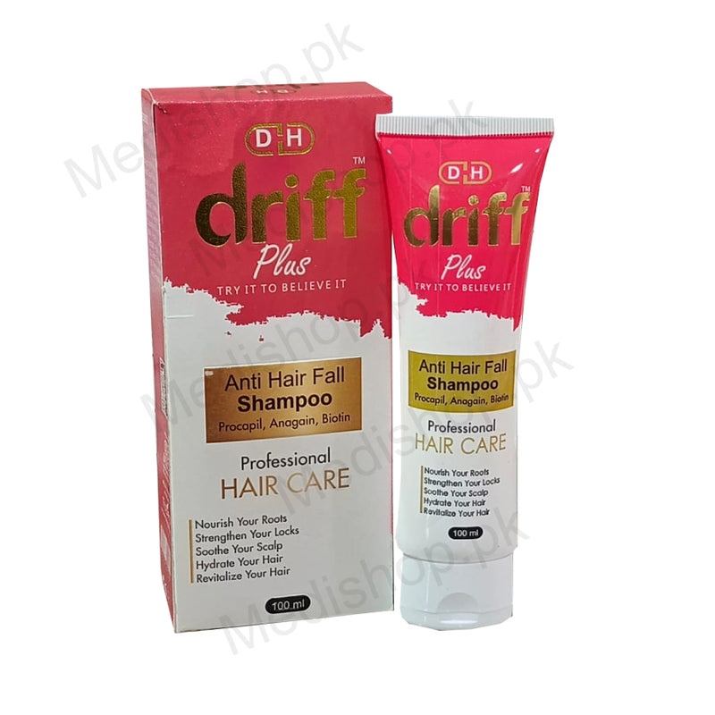 Driff Plus Anti Hair Fall Shampoo 100ml – Medishop.pk