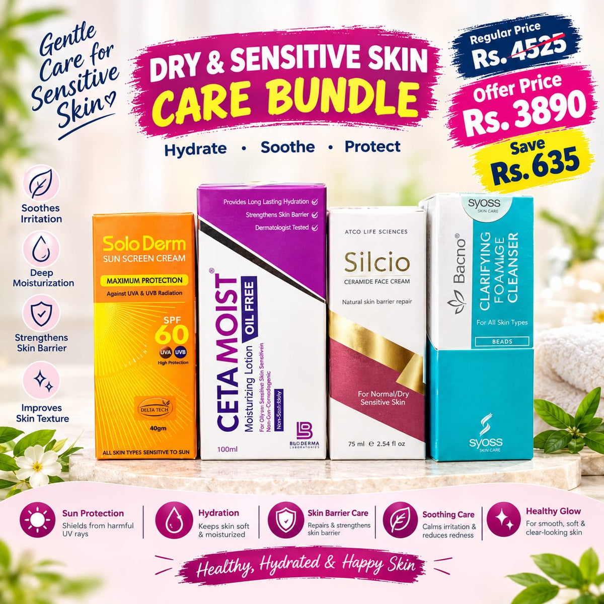 Dry Sensitive Skin Bundle
