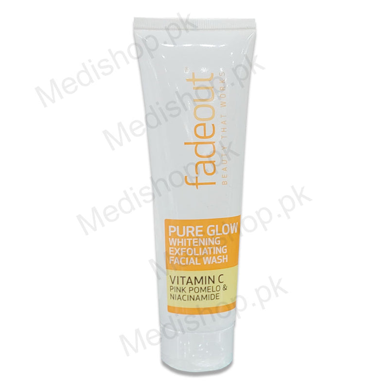 FadeOut Pure Glow Brightening Exfoliating Face Wash