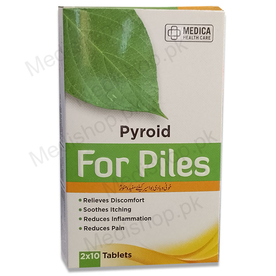 Pyroid For Piles Tablets – Medishop.pk