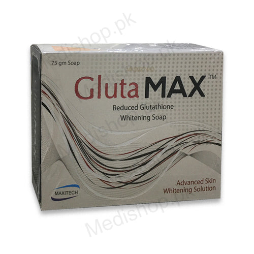 glutamax whitening soap reduced glutathione skincare lightening advanced solution maxitech pharma