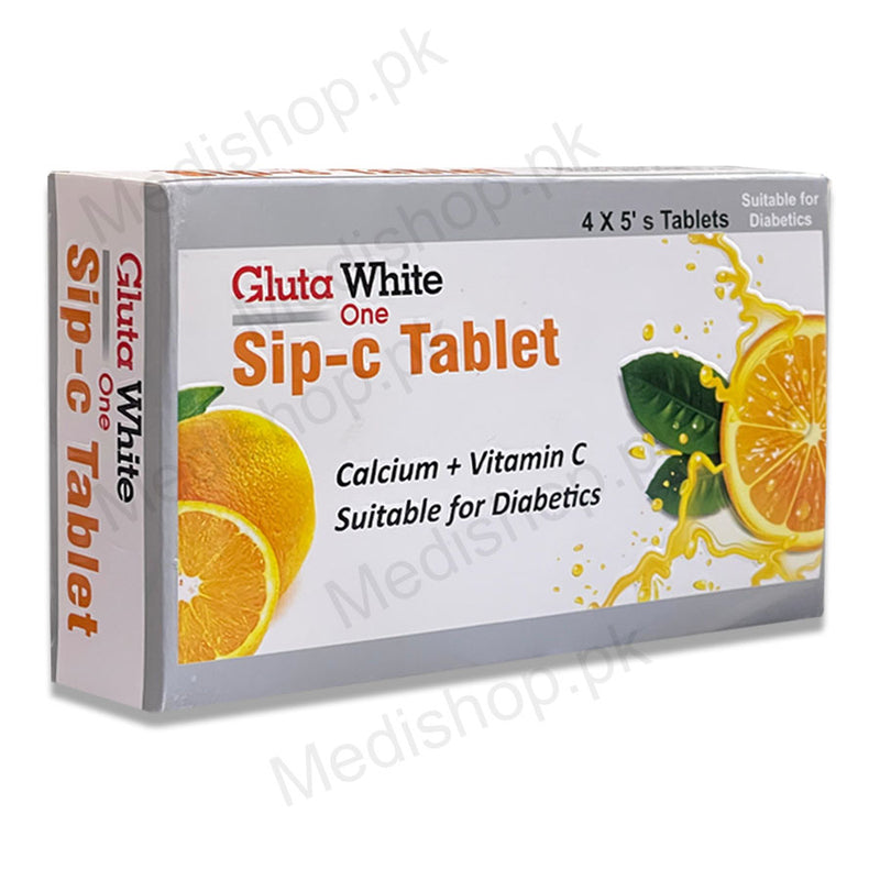 Gluta White Sip-C Tablets